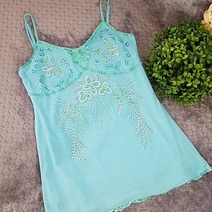 Choice USA beautifully beaded shirt